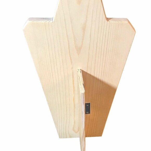 Handmade Wooden Jewelry Stand - Picture 4 of 9